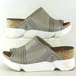 Fly London Sive866Fly Wedge Slide Sandals Womens (EU 39/US 8.5)